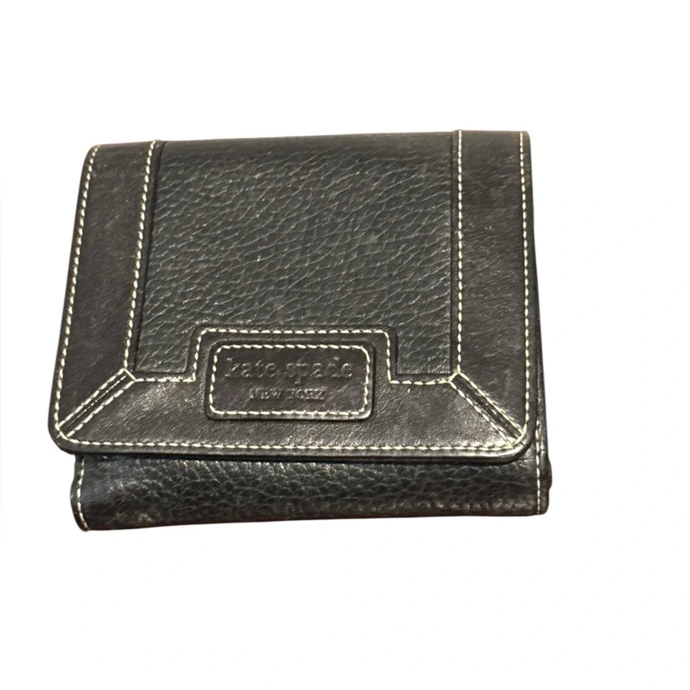 Kate Spade black Andover Posey‎ Leather Wallet